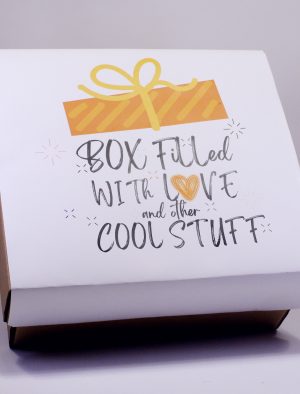Box filled with love